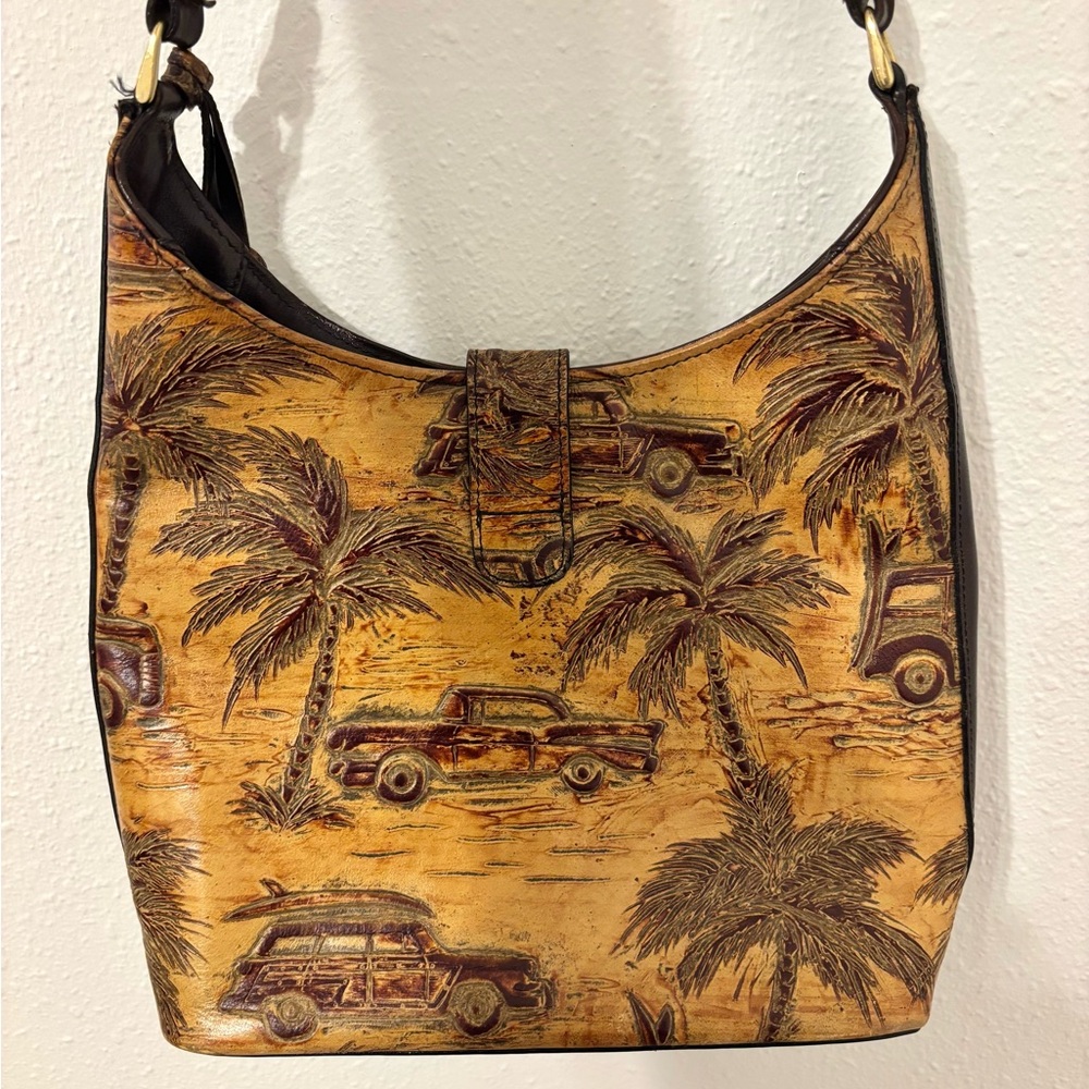 Brahmin Copa Cabana Vintage Shoulder Purse - Picture 6 of 12
